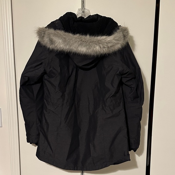 Columbia Charcoal Hooded Parka - Picture 4 of 4